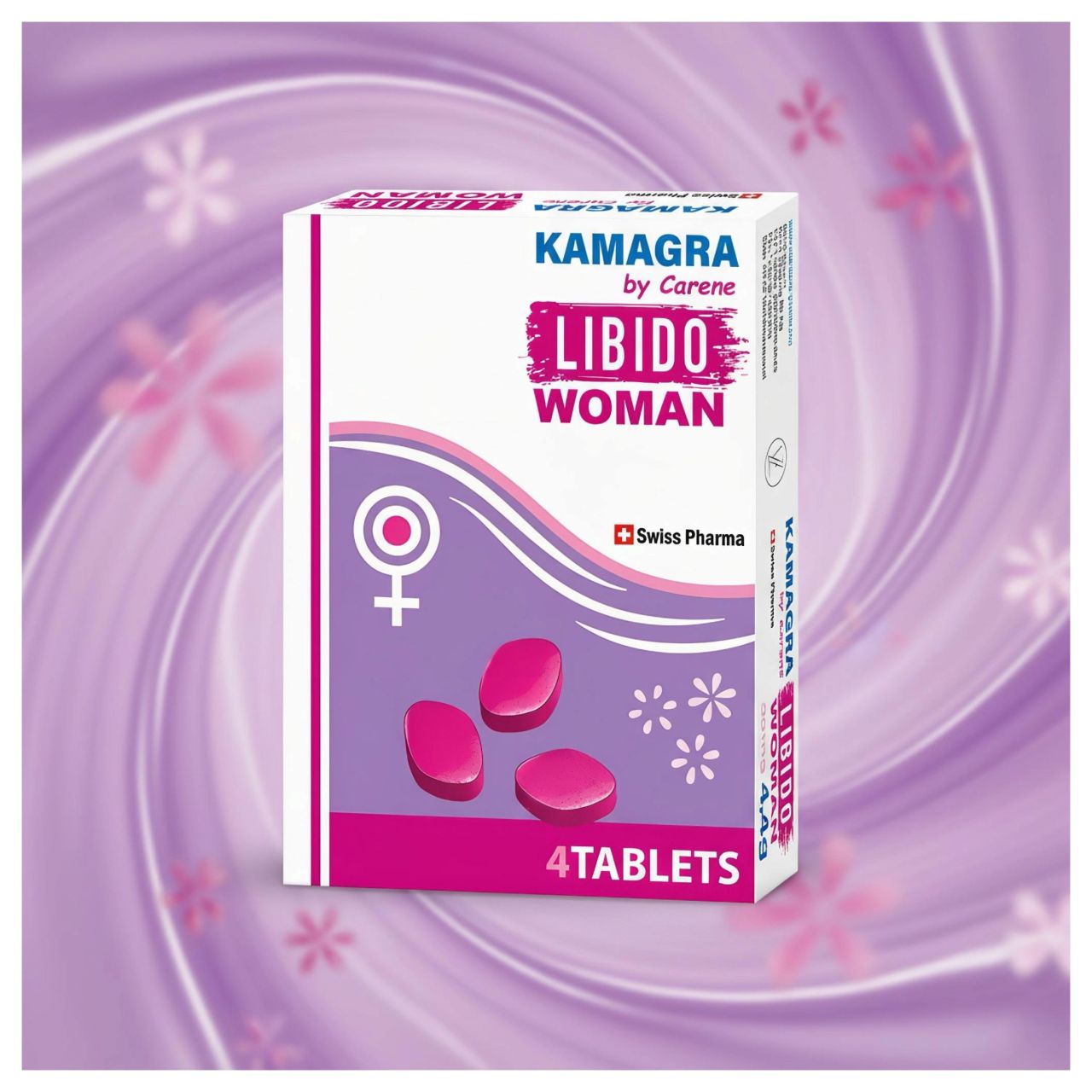 Kamagra by Carene Libido Woman - étrend-kiegészítő tabletta nőknek - 4 db