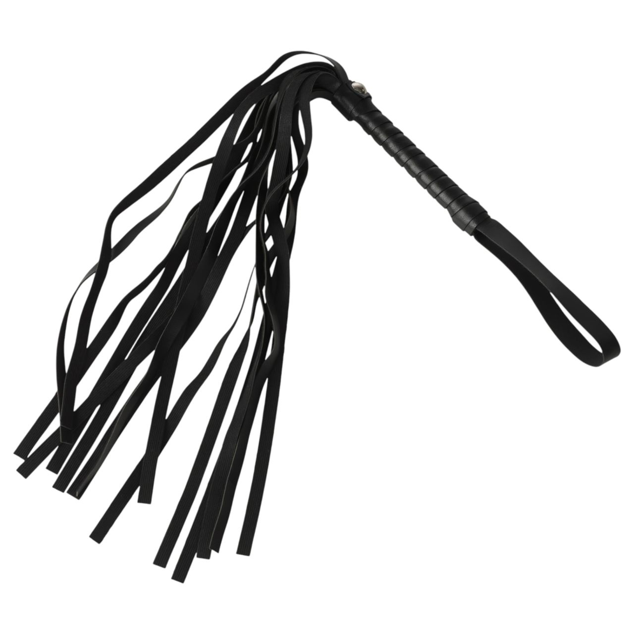 Baseks - kötözőszett korbáccsal és bimbócsipesszel (fekete) Baseks - kötözőszett korbáccsal és bimbócsipesszel (fekete)