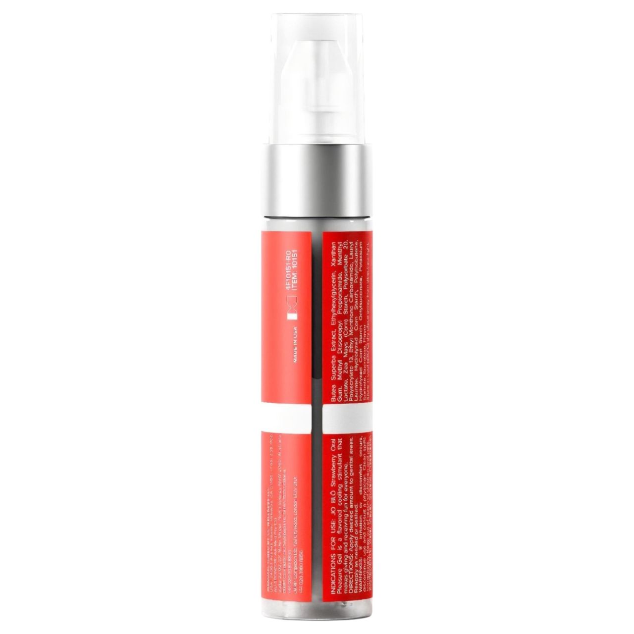 System JO BLO - ízes orál gél, eper (30ml) System JO BLO - ízes orál gél, eper (30ml)