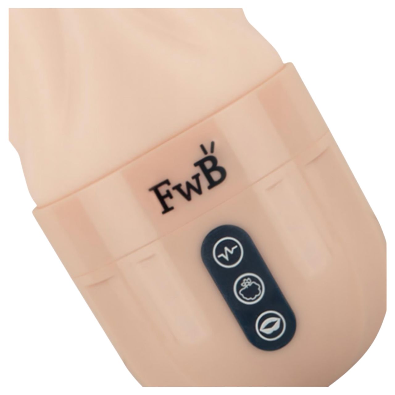 FWB - élethű, rezgő, szívó művagina, maszturbátor férfiaknak (testszínű)