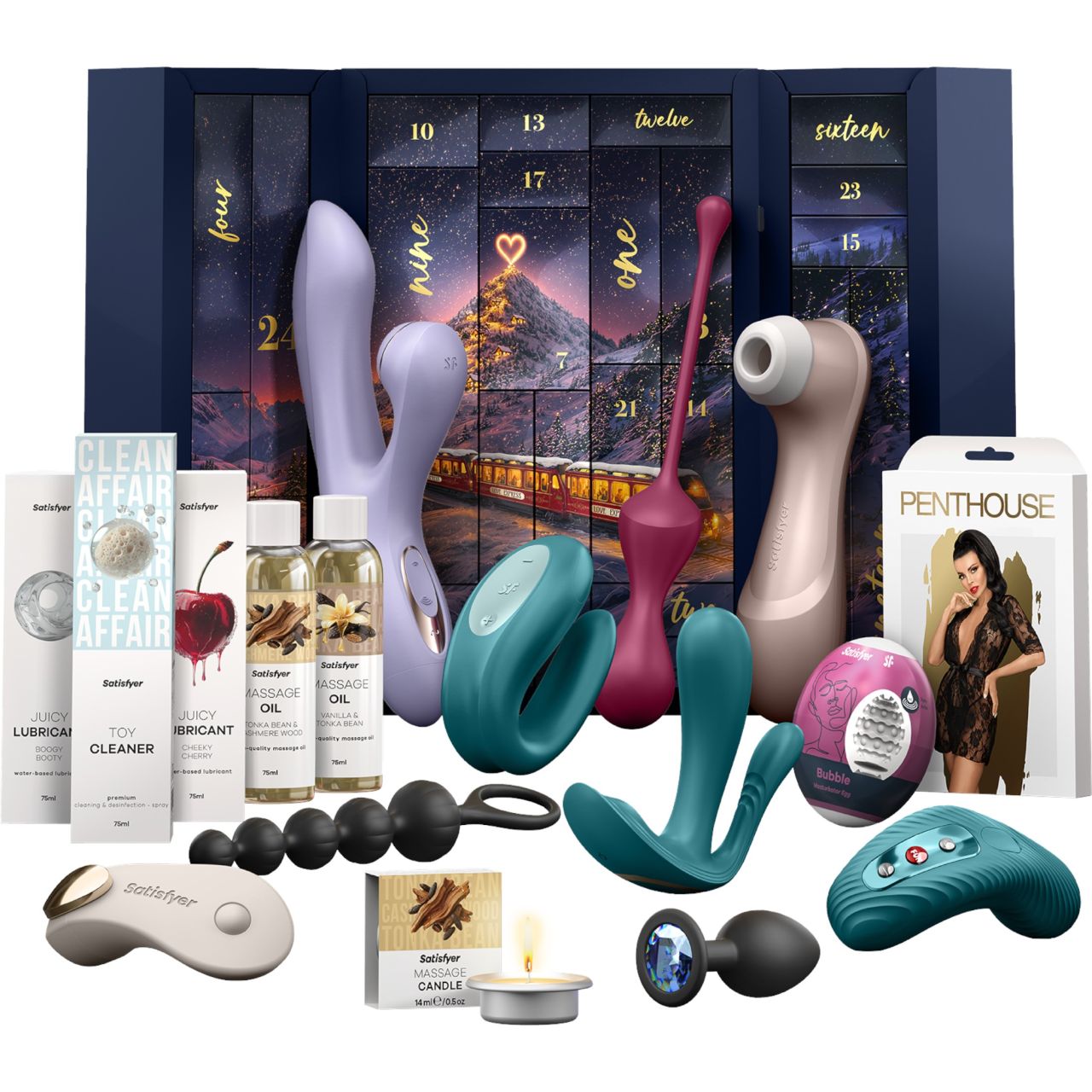 Satisfyer Advent Calendar Premium - adventi kalendárium (24 részes) Satisfyer Advent Calendar Premium - adventi kalendárium (24 részes)