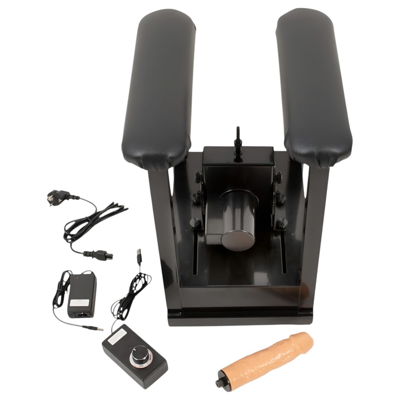 The Banger Sit-On-Climaxer - ráülős hálózati szexgép (fekete) The Banger Sit-On-Climaxer - ráülős hálózati szexgép (fekete)