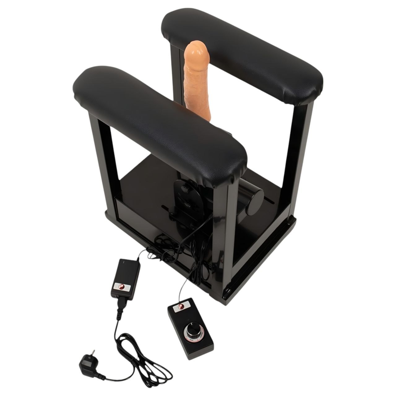 The Banger Sit-On-Climaxer - ráülős hálózati szexgép (fekete) The Banger Sit-On-Climaxer - ráülős hálózati szexgép (fekete)