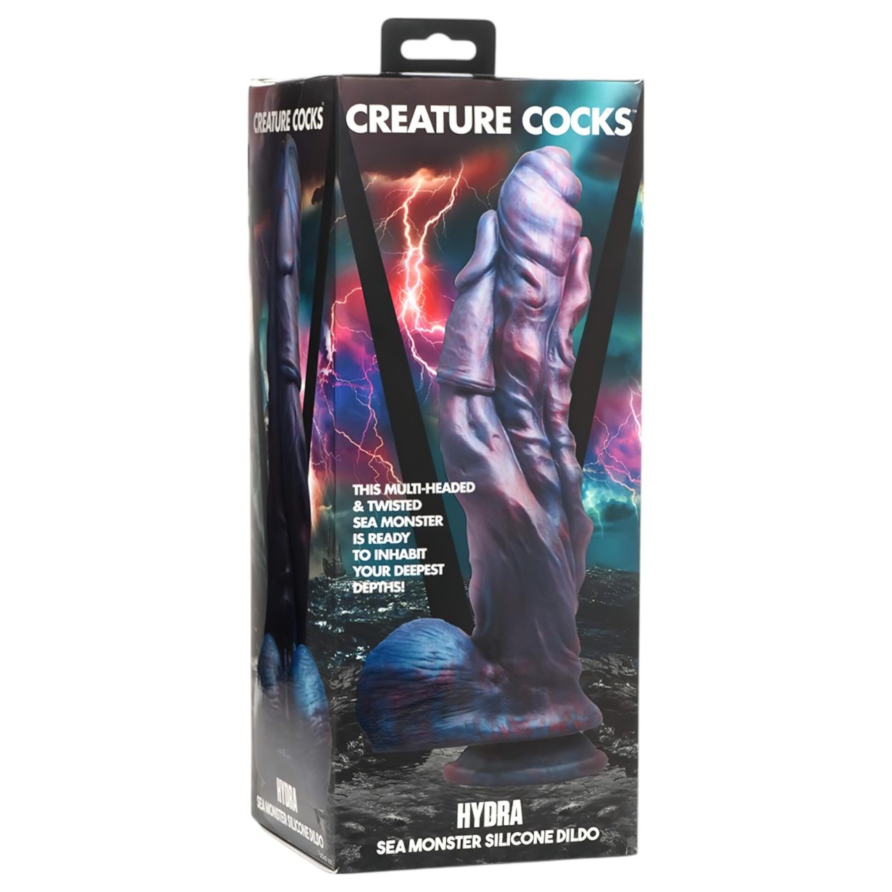 Creature Cocks Hydra - szilikon dildó - 27 cm (lila) Creature Cocks Hydra - szilikon dildó - 27 cm (lila)