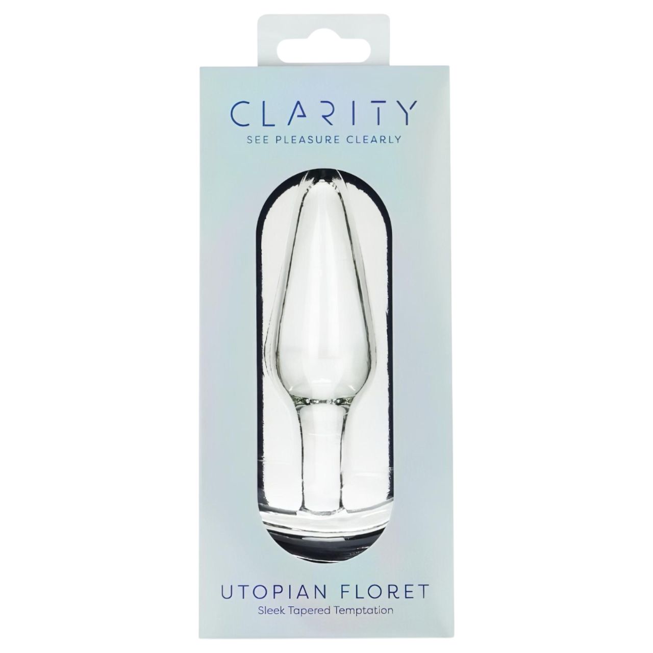 Clarity Utopian Floret - üveg anál plug (átlátszó) Clarity Utopian Floret - üveg anál plug (átlátszó)