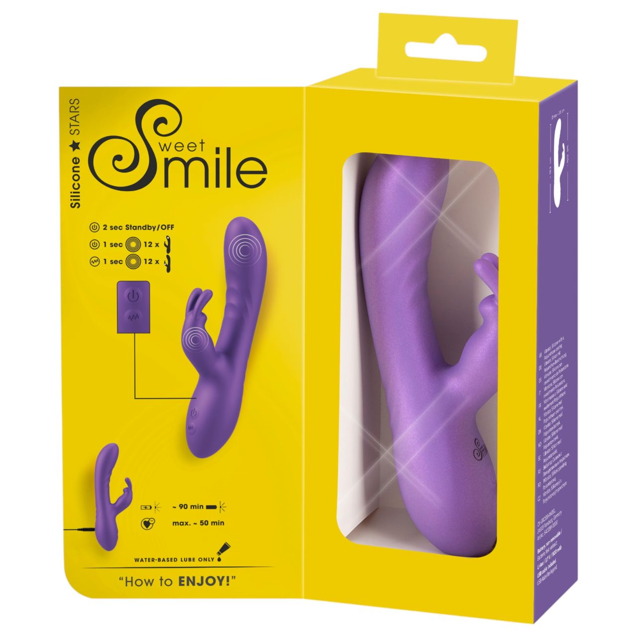 Smile - csiklókaros vibrátor (lila) Smile - csiklókaros vibrátor (lila)