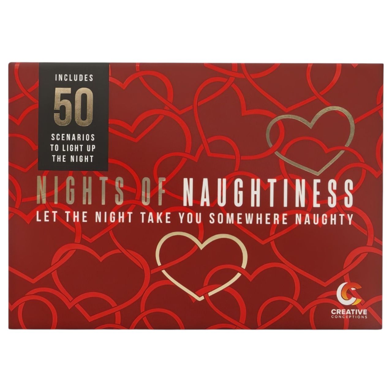 FIFTY NIGHTS OF NAUGHTINESS - szex társasjáték (angol nyelven)