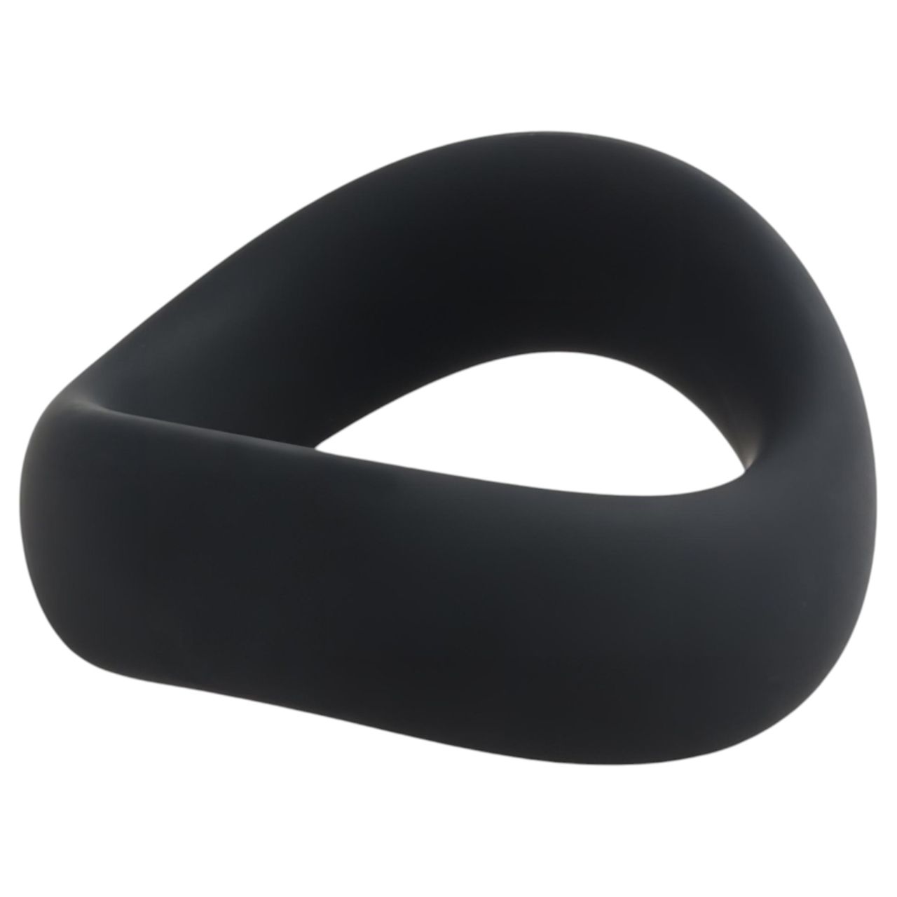 Pulselock Cocktura - csavart szilikon heregyűrű (fekete) - 5cm