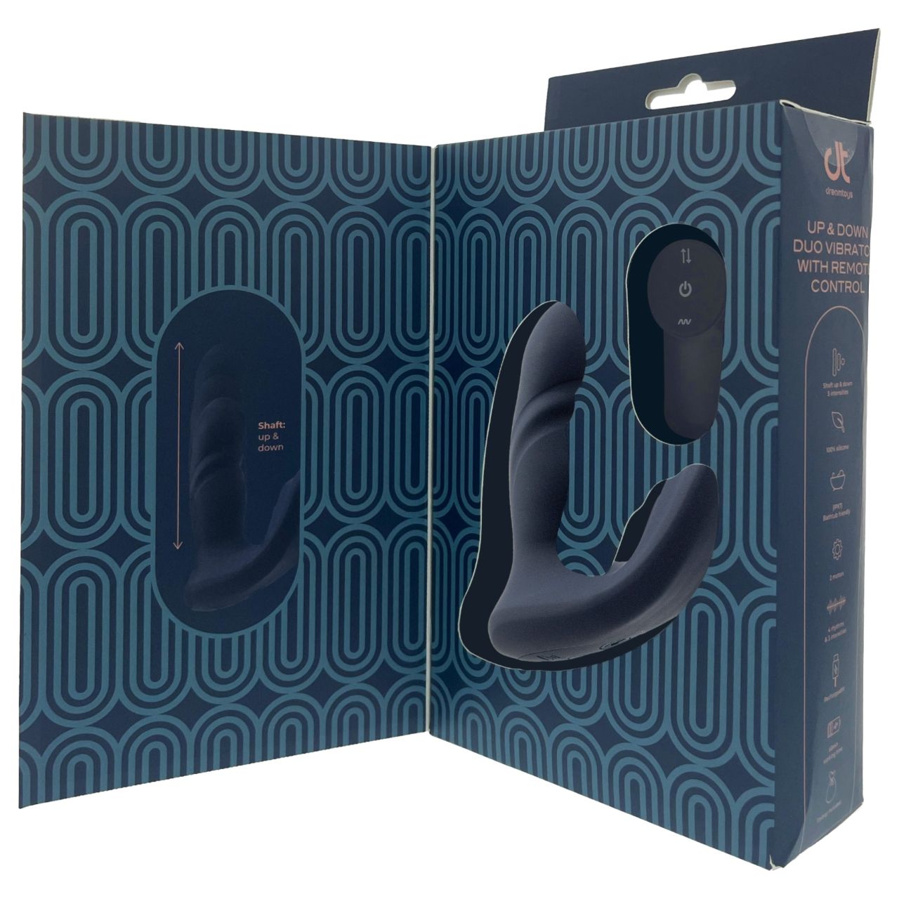 Dreamtoys Pulz - lökő anál vibrátor távirányítóval (kék) Dreamtoys Pulz - lökő anál vibrátor távirányítóval (kék)
